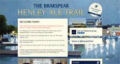 Desktop Screenshot of henleyaletrail.co.uk